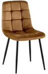 CLP Stuhl, Braun, Metall, 45x84x55 cm, Esszimmer, St&uuml;hle, Esszimmerst&uuml;hle,