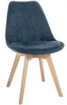 CLP Stuhl, Dunkelblau, Holz, 49x83x50 cm, Esszimmer, St&uuml;hle, Esszimmerst&uuml;hle,