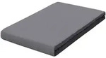 Schlafgut Topper-Spannbetttuch Pure, Grau, Textil, 90-100x190-220 cm, Textiles