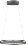 Neuhaus Pure Led-H&auml;ngeleuchte Pure-Loop, Grau, Metall, Kunststoff, F,