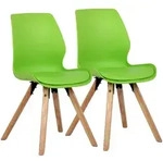CLP Stuhl, Gr&uuml;n, Holz, 48x87x58 cm, Esszimmer, St&uuml;hle, Esszimmerst&uuml;hle,