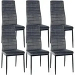 CLP Stuhl, Grau, Metall, 41.5x99x40 cm, Esszimmer, St&uuml;hle, Esszimmerst&uuml;hle,