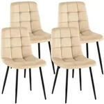 CLP Stuhl, Creme, Metall, 45x84x55 cm, Esszimmer, St&uuml;hle, Esszimmerst&uuml;hle,