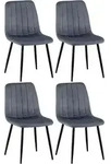 CLP Stuhl, Dunkelgrau, Metall, 45x88x53 cm, Esszimmer, St&uuml;hle, Esszimmerst&uuml;hle,