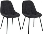 CLP Stuhl, Dunkelgrau, Metall, 46x82x52 cm, Esszimmer, St&uuml;hle, Esszimmerst&uuml;hle,