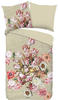 Wendebettwäsche Miran, Mehrfarbig, Textil, Floral, 155x220 cm, atmungsaktiv,