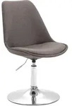 CLP Drehstuhl, Dunkelgrau, Metall, 48x76x57 cm, Esszimmer, St&uuml;hle, Esszimmerst&uuml;hle,