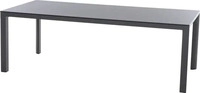 Siena Garden GARTENTISCH Anthrazit, Graphit 100x74x220 cm