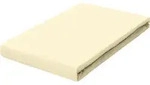 Schlafgut Spannbetttuch Frottex, Hellgelb, Textil, 100x200 cm, Textiles Vertrauen -