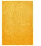 Tom Tailor Hochflorteppich Cozy, Gold, Textil, Uni, rechteckig, 65x135 cm,...