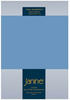 Janine Topper-Spannbetttuch, Blau, Textil, 150x200x10 cm, bügelfrei, formstabil und