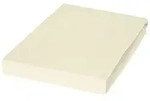 Janine Topper-Spannbetttuch, Beige, Textil, 200x200 cm, b&uuml;gelfrei, formstabil und