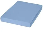 Janine Topper-Spannbetttuch, Blau, Textil, 200x200 cm, b&uuml;gelfrei, formstabil...