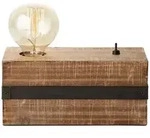 Brilliant Tischleuchte, Schwarz, Metall, 22x12x11 cm, Lampen & Leuchten,