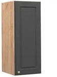 Vicco H&auml;ngeschrank, Anthrazit, Honigeiche, Holzwerkstoff, 3 F&auml;cher,...