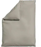 Schlafgut Bettdeckenbezug Knitted Jersey, Taupe, Textil, Uni, 155x220 cm,...