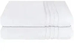 Schiesser Duschtuchset, Wei&szlig;, Textil, 70x140 cm, Badtextilien, Duscht&uuml;cher