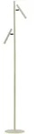 Hell Led-Stehleuchte, Sand, Kunststoff, 163 cm, getrennt schaltbar, Lampen &