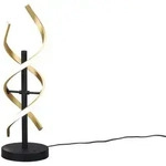 Trio Leuchten Tischlampe, Gold, Kunststoff, 16x48.5x16 cm, Lampen & Leuchten,