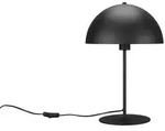 Trio Leuchten Tischleuchte Nola, Schwarz, Metall, 45 cm, Schnurschalter, Lampen...