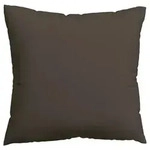 Schlafgut Kopfkissenbezug Easy Jersey, Dunkelbraun, Textil, Uni, 80x80 cm,...
