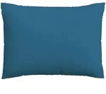 Schlafgut Kissenbezug Easy Jersey, Blau, Textil, Uni, 40x60 cm, Gr&uuml;ner Punkt,