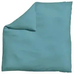 Schlafgut Bettdeckenbezug Woven Satin, Pastellblau, Textil, Uni, 200x200 cm, Textiles