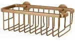 Tesa Duschkorb Moon Bronze, Bronze, Metall, eckig, 25x9x12.5 cm, Badaccessoires,
