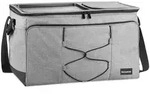 BoMoe K&uuml;hltasche, Grau, Textil, Rechteckig, 32 cm, Essen & Trinken,...