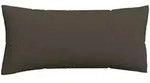 Schlafgut Kopfkissenbezug Easy Jersey, Dunkelbraun, Textil, Uni, 40x80 cm,...