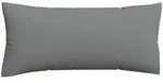 Schlafgut Kopfkissenbezug Easy Jersey, Grau, Textil, Uni, 40x80 cm, Gr&uuml;ner...