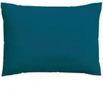 Schlafgut Kissenbezug Easy Jersey, Petrol, Textil, Uni, 40x60 cm, Gr&uuml;ner Punkt,
