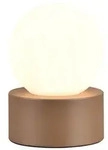 Trio Leuchten Tischlampe, Braun, Metall, 12x17x12 cm, Lampen & Leuchten,