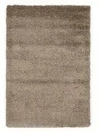 Novel L&auml;ufer Fashion Shaggy, Hellbraun, Textil, Uni, rechteckig, 80x200 cm, in