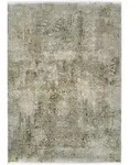 Dieter Knoll Webteppich Avignon, Grau, Gr&uuml;n, Textil, Abstraktes, rechteckig, 160x230