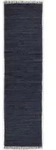 Rug and Roll Fleckerlteppich, Anthrazit, Textil, Uni, Freiform, 70x250 cm, f&uuml;r