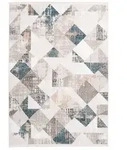Kayoom Vintage-Teppich Akropolis, Blau, Grau, Textil, Used look, rechteckig,...