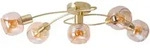 N&auml;ve Led-Deckenleuchte Libby, Messing, Metall, Glas, 21 cm, Lampen & Leuchten,