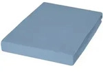 Janine Spannbetttuch, Blau, Textil, 200x200 cm, b&uuml;gelfrei, formstabil und langlebig,