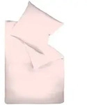 Fleuresse Bettw&auml;sche, Rosa, Textil, Uni, 200x200 cm, edel gl&auml;nzend, weiche und
