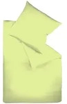 Fleuresse Bettw&auml;sche, Gr&uuml;n, Textil, Uni, 240x220 cm, pflegeleicht, atmungsaktiv,