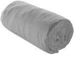 Douceur d ́int&eacute;rieur Betttuch, Grau, Naturmaterialien, 160x200 cm, Schlaftextilien,