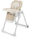 Kinderkraft Hochstuhl Tummie, Beige, 55.5x101x84.5 cm, Fu&szlig;st&uuml;tze verstellbar,