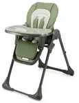Kinderkraft Hochstuhl Tummie, Gr&uuml;n, 55.5x101x84.5 cm, Fu&szlig;st&uuml;tze verstellbar,
