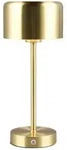 Trio Leuchten Tischlampe, Gold, Metall, 12.6x30x12.6 cm, Lampen & Leuchten,