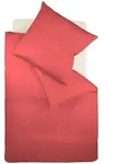 Fleuresse Bettw&auml;sche, Rot, Textil, Uni, 135x200 cm, pflegeleicht, atmungsaktiv,