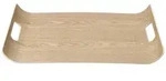 Blomus Serviertablett Wilo, Beige, Holz, rechteckig, 31x4x44 cm, Tischkultur &