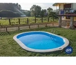 Gre Pool-Set 2024, Wei&szlig;, Metall, 300x120x500 cm, Freizeit, Pools und...