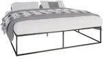 CLP Metallbett, Schwarz, Metall, 205.5x205.5 cm, Schlafzimmer, Betten, Metallbetten