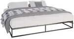 CLP Metallbett, Schwarz, Metall, 205.5x205.5 cm, Schlafzimmer, Betten, Metallbetten